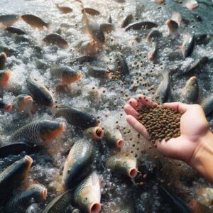 Aliment poisson 6 mm (grossissement)