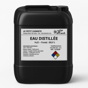EAU DISTILLÉE 25L