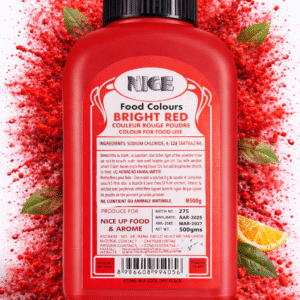 COLORANT ALIMENTAIRE ROUGE (BRIGHT RED)