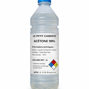 ACÉTONE (pur 99%) 1Kg