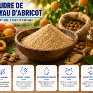 POUDRE DE NOYAU D'ABRICOT