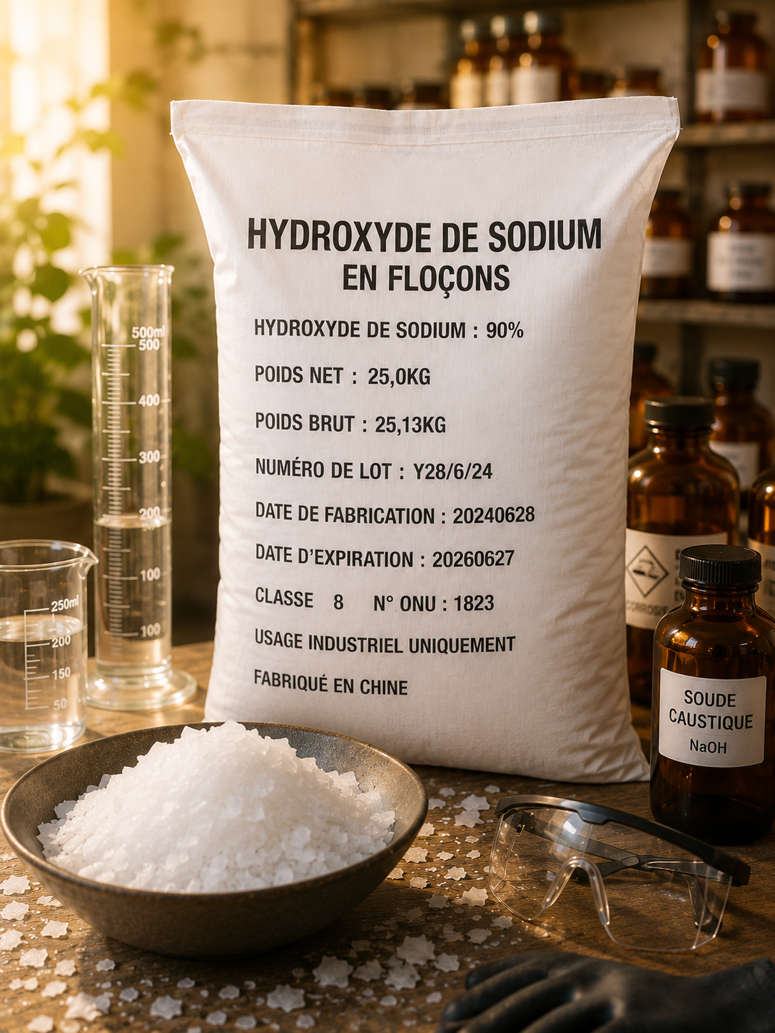 HYDROXYDE DE SODIUM