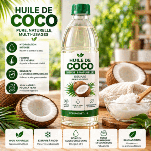 HUILE DE COCO BLANCHE