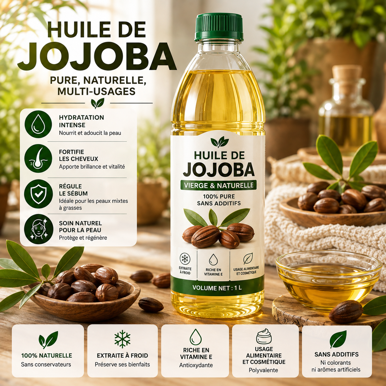 HUILE DE JOJOBA